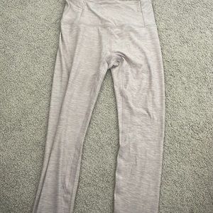 Cross band leggings, light pink